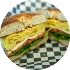 Photo of Denver West Deli's Garden Avo Breakfast Sandwhich