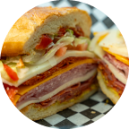 Photo of Denver West Deli's Godfather Sandwhich