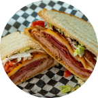 Photo of Denver West Deli's Mount Vernon Club Sandwhich