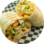 Photo of Denver West Deli's Southwest Chicken Wrap Sandwhich